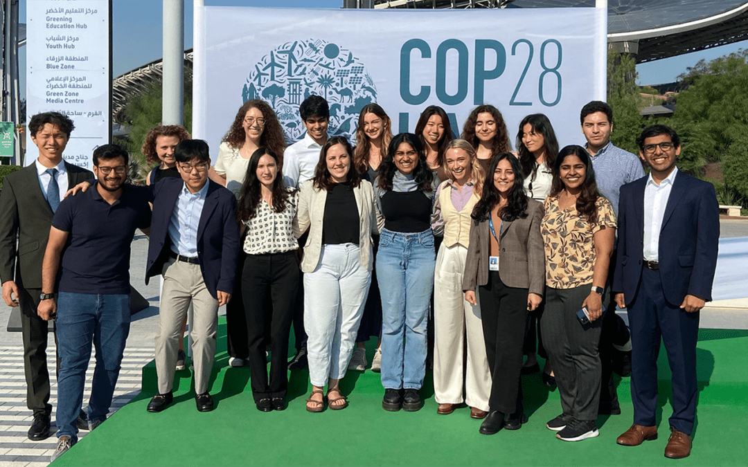 UChicago students learn and find inspiration at COP28 conference